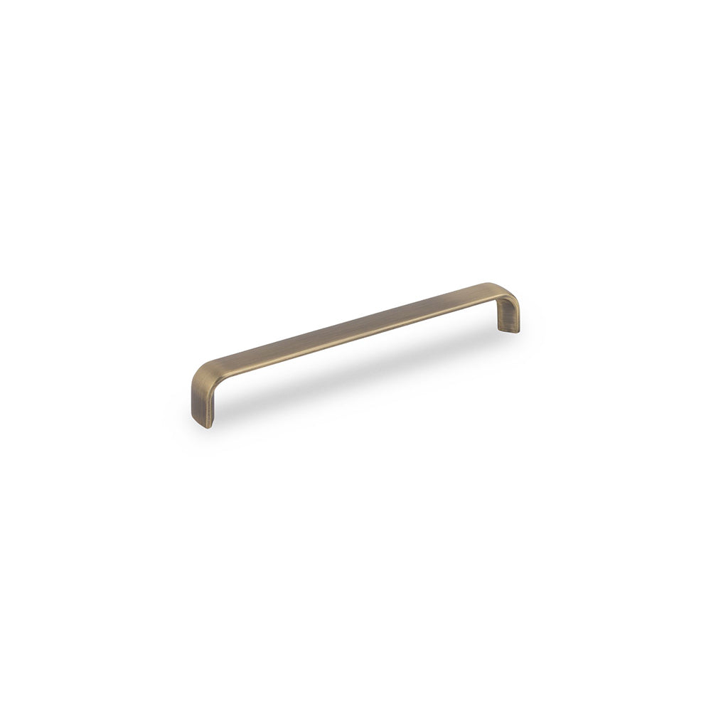 AURORA D Handle - 168mm (160mm Hole Centres) - Antique Brass (HB11-0254))