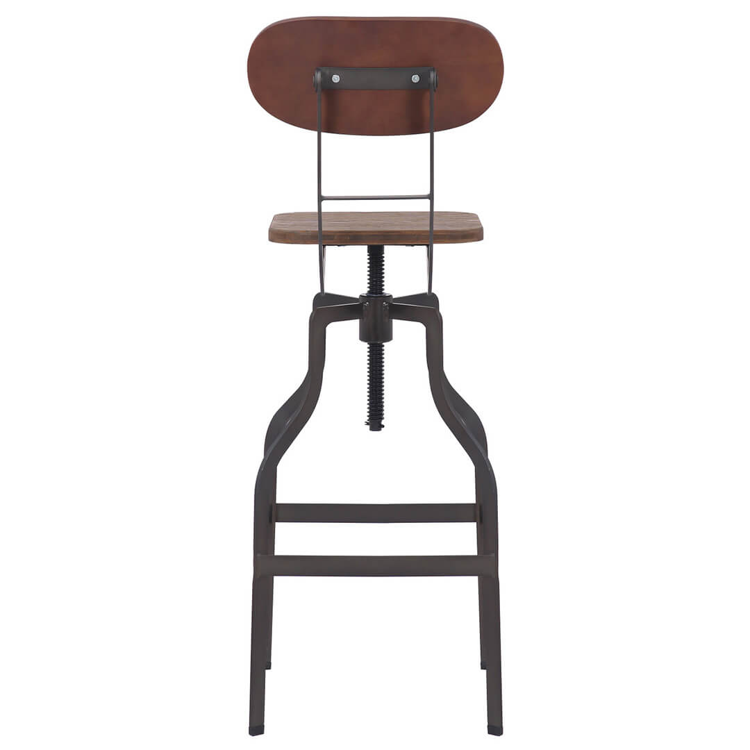 AURORA-Bolzano-Industrial-Bar-Stool-Brown-Rear