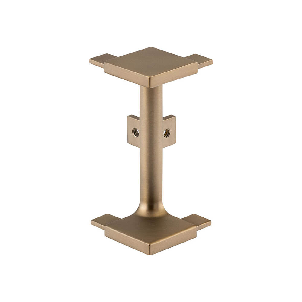 Mid Profile External Corner Joint for True Handleless - Brushed Bronze