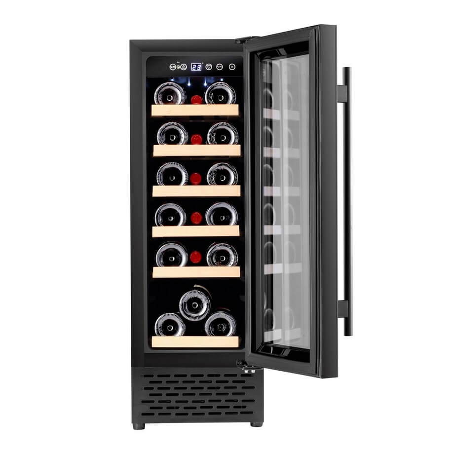 BEKIA 30cm Black Wine Cooler