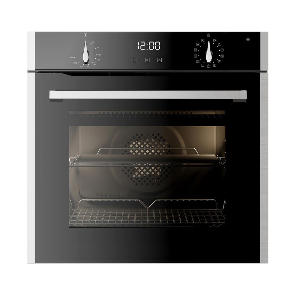 CDA SL500SS Thirteen Function Pyrolytic Oven, LED Clock & Timer, Stainless Steel