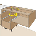 How to Install Half-Height Base Units