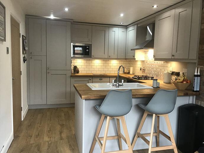 Claire W's Lynmouth kitchen