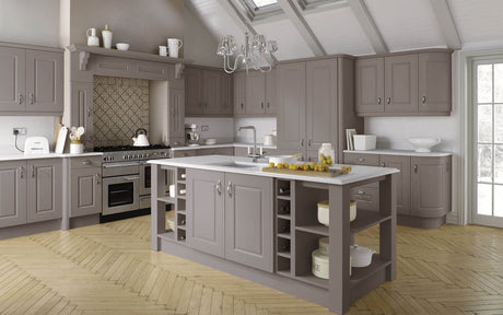 Grey Kitchens - 74 Earthy Grey Kitchens in 2024