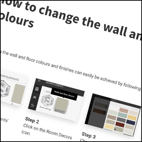How to change the wall and floor colours – Better Kitchens