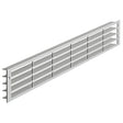 Ventilation Grille - Silver Anodized