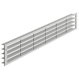 Ventilation Grille - Silver Anodized