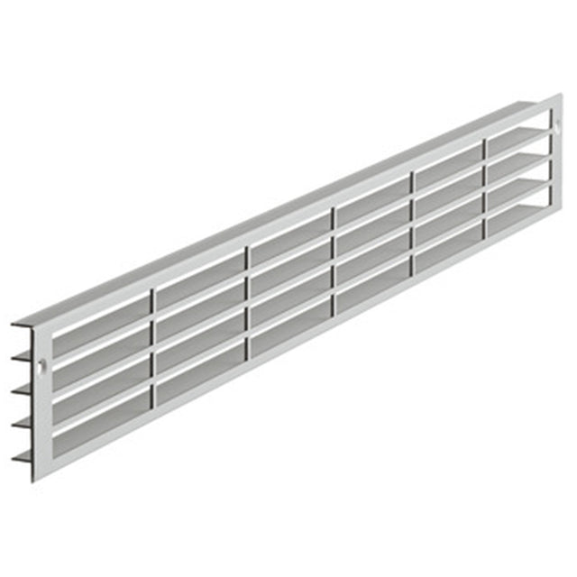 Ventilation Grille - Silver Anodized