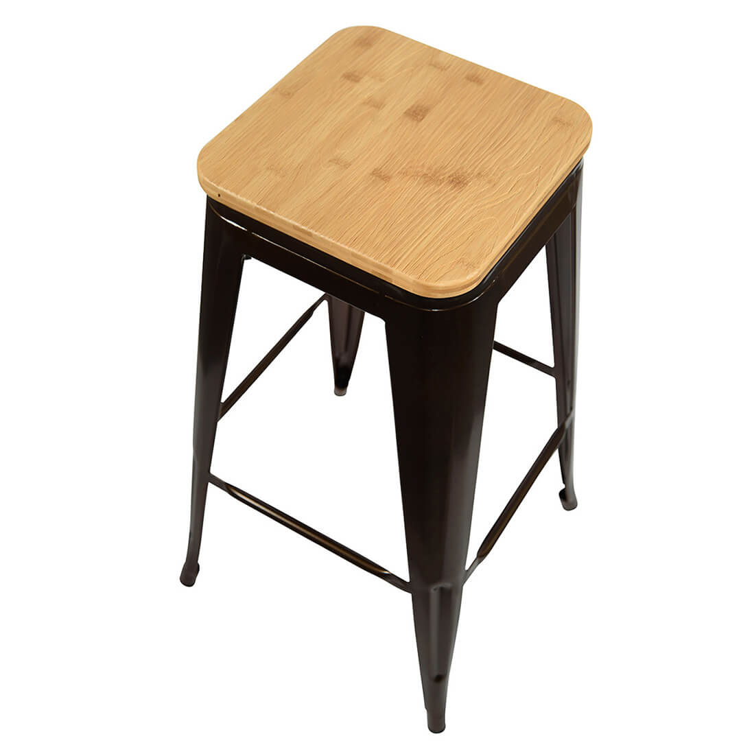 AURORA-Tolix-Bar-Stool-Antique-Natural-Above