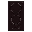 BEKIA 30cm Black Domino 2 Zone Ceramic Hob with 15min Timer