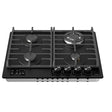 CDA HVG631MB - 60cm Gas on Glass Hob