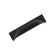 AURORA  Square Reeded Cup Handle - 145mm (96mm Hole Centres) - Matt Black (HB12-293)