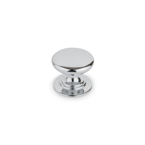 AURORA Small Round Knob - 32mm Diameter - Chrome (HB4-0157)
