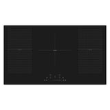 BEKIA 90cm Black 5 Zone Flex Induction Hob Slider Controls