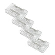 AURORA Lighting Add-On - LED Flexi Strip Straight Connectors - Pack of 4
