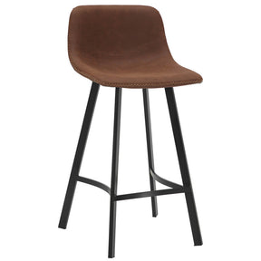 AURORA Antico Bar Stool - Brown