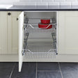 600mm Pull-Out Wire Basket - Set of 2