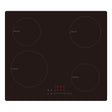 BEKIA 60cm Black 4 Zone Induction Hob Slider Controls