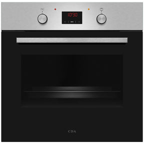 CDA SC020SS Single Fan Oven, Stainless Steel