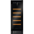 CDA FWC304BL 300mm Under Counter Wine Cooler, Black, 20 Bottle