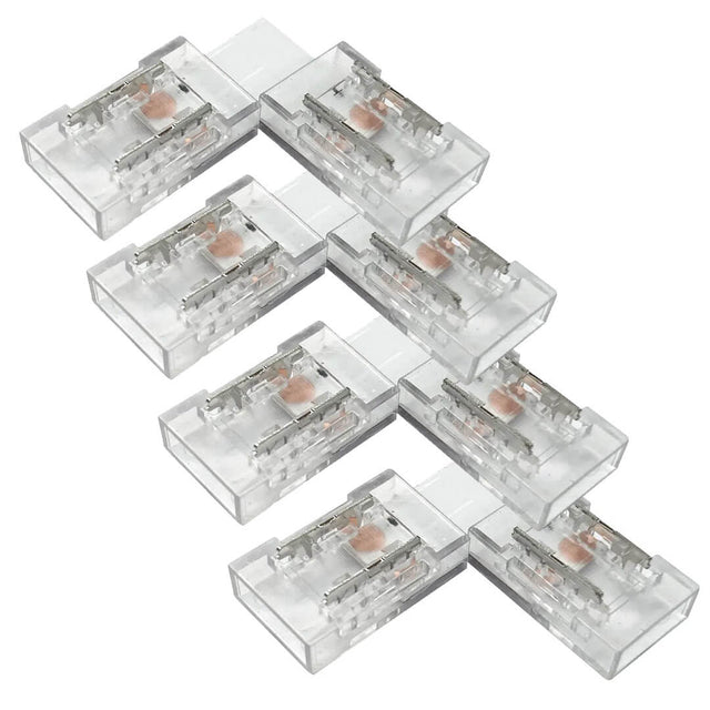 AURORA Lighting Add-On - LED Flexi Strip Corner Connectors - Pack of 4