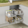 Universal Blind Corner Optimiser Mechanism - To Suit 900mm Unit - 450mm wide Door -