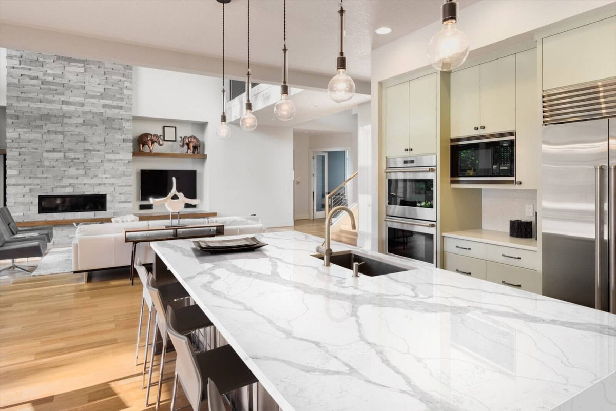 Toran (Statuario Toran) - Quartz Worktop