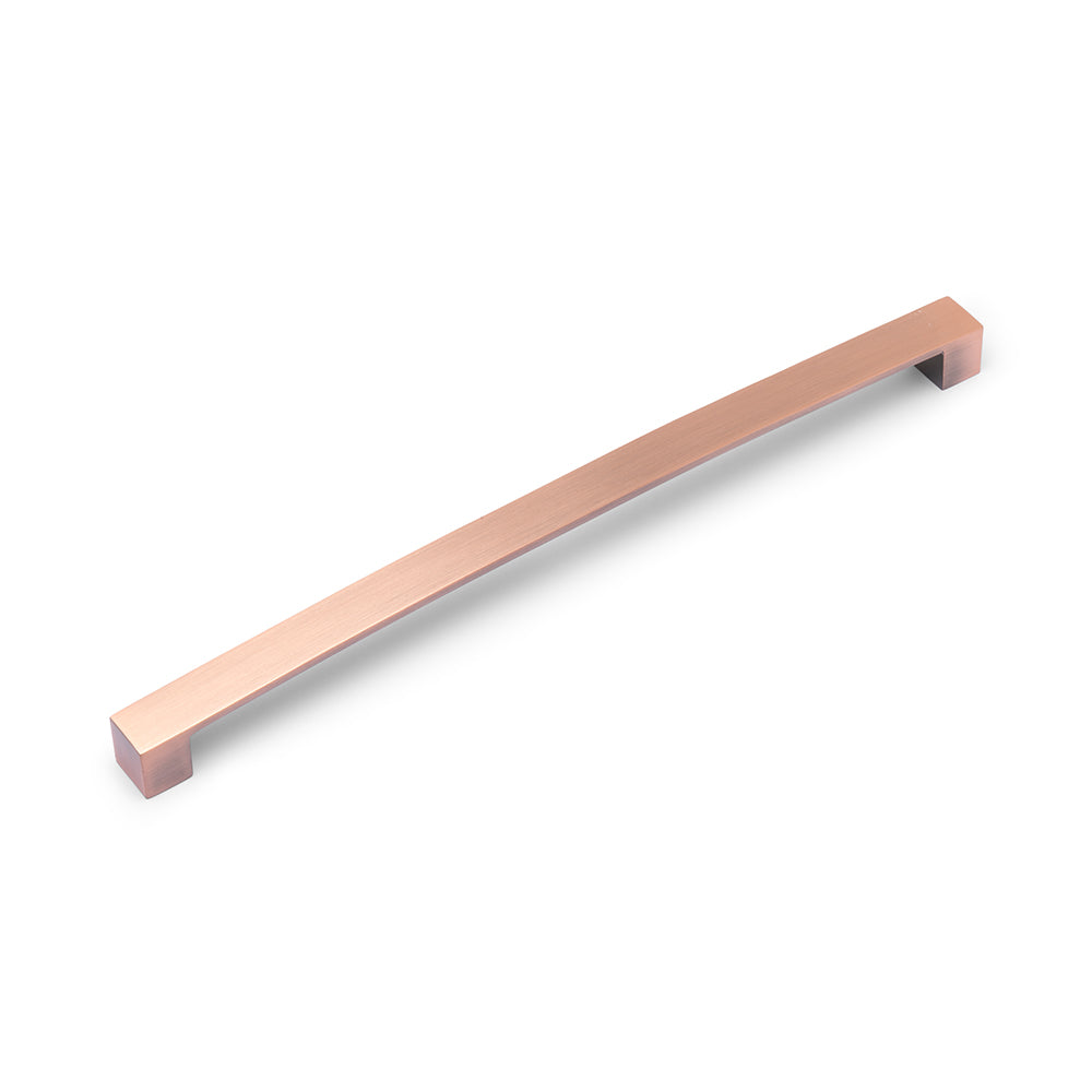 AURORA Block Bar D Handle - 337mm (320mm Hole Centres) - Antique Copper (HB5-0162)