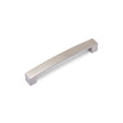 AURORA Block Bar D Handle - 177mm (160mm Hole Centres) - Brushed Nickel (HB3-0139)