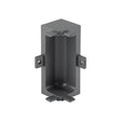 Mid Profile Internal Corner Joint for True Handleless - Anthracite
