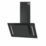 BEKIA 90cm Black Angled Glass RF Hood with White Ambient Light