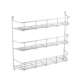 3 Tier Wire Spice Rack For Door Mounting - 300mm Door