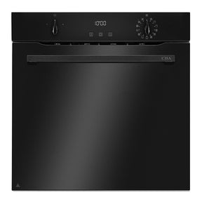CDA SL500BL/1 Thirteen Function Pyrolytic Oven, LED Clock & Timer, Black