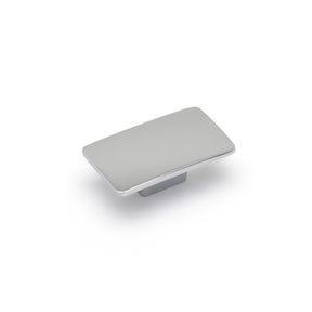 AURORA Rectangular Knob - 59 x 34mm - Chrome (HB4-0152)