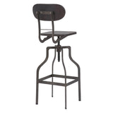 AURORA-Bolzano-Industrial-Bar-Stool-Espresso-Angled-Rear