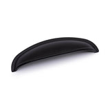 AURORA Round Cup Handle - 125mm (96mm Hole Centres) - Matt Black (HB1-0114)