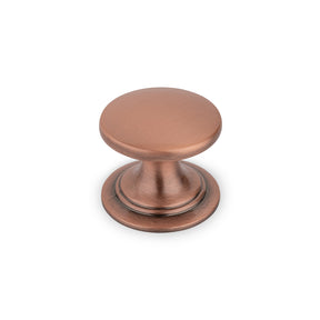 AURORA Large Round Knob - 38mm Diameter - Antique Copper (HB5-0171)