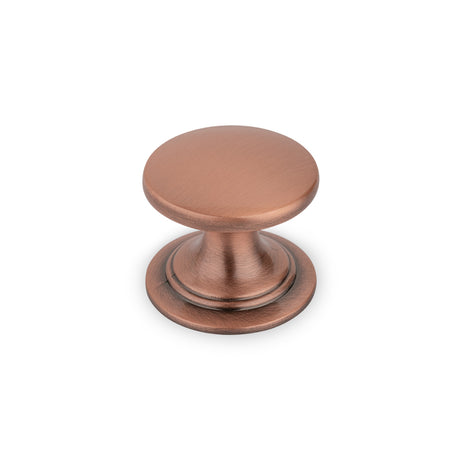 AURORA Large Round Knob - 38mm Diameter - Antique Copper (HB5-0171)