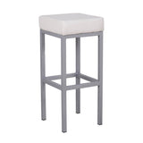 AURORA Cube Bar Stool - White