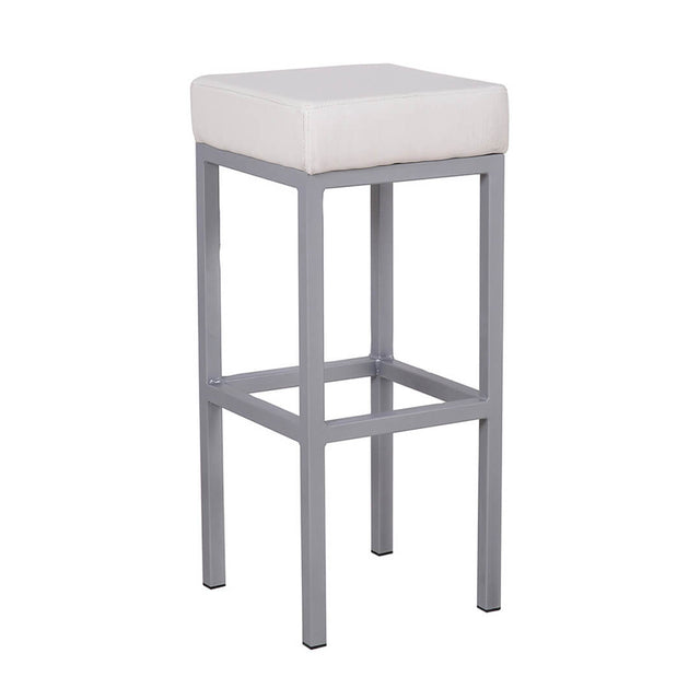 AURORA Cube Bar Stool - White