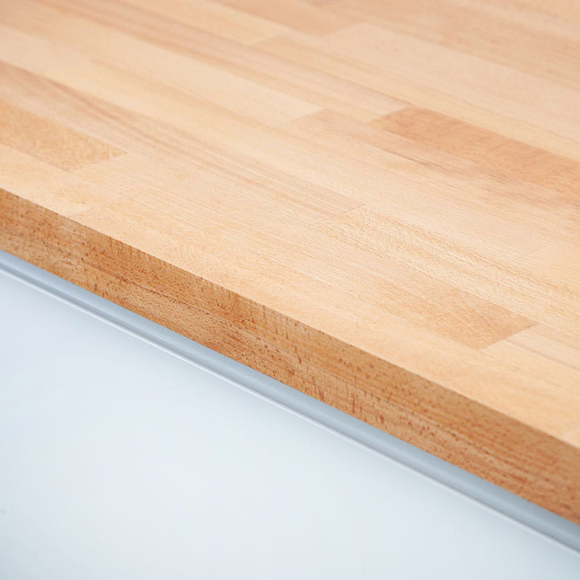 Natural Beech - Real Wood Worktop - 40mm Thick
