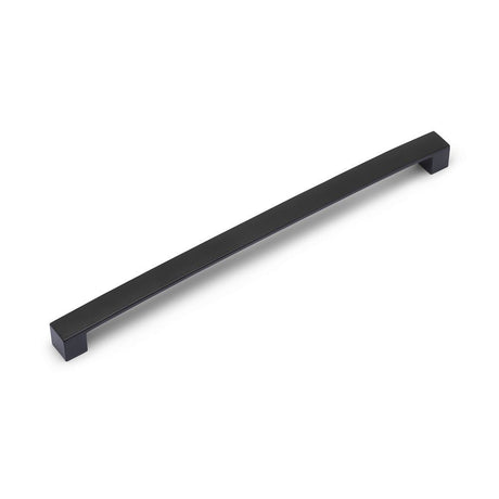 AURORA Block Bar D Handle - 337mm (320mm Hole Centres) - Matt Black (HB1-0102)