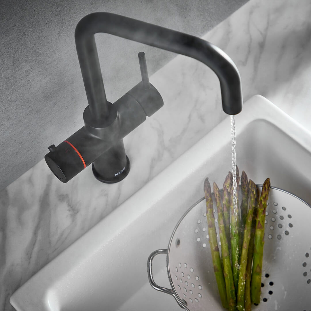 2-KoGE-3in1-Square-Hot-Boiling-Tap-Matt-Black-Cooking