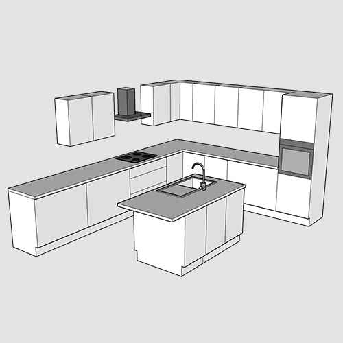 Large Kitchen kitchen layout