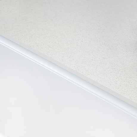 White Terrazzo - Solid Laminate Worktop