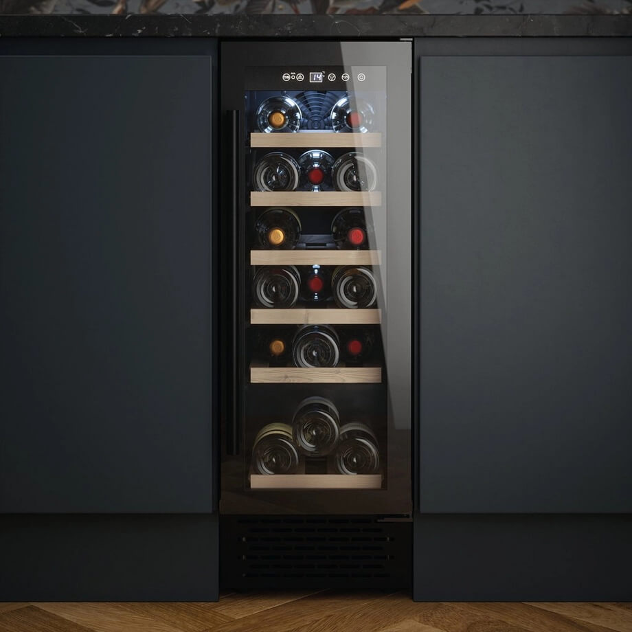 BEKIA 30cm Black Wine Cooler
