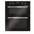 CDA DC741BL Built-Under Electric Double Oven, Black