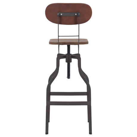 AURORA-Bolzano-Industrial-Bar-Stool-Brown-Rear