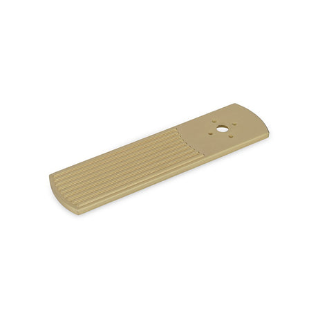 AURORA Long Back Plate - 95mm Long - Satin Brass (HB12-271)