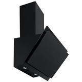 BEKIA 60cm Black Angled Glass Cooker Hood